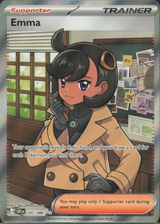 Emma Ultra Rare ME04: Chaos Rising 107/086 NM