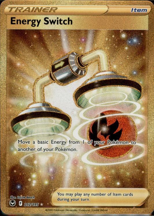 Energy Switch (Secret) Secret Rare SWSH12: Silver Tempest 212/195 NM