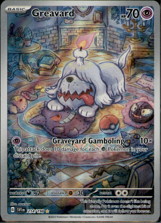 Greavard Illustration Rare SV01: Scarlet & Violet Base Set 214/198 NM