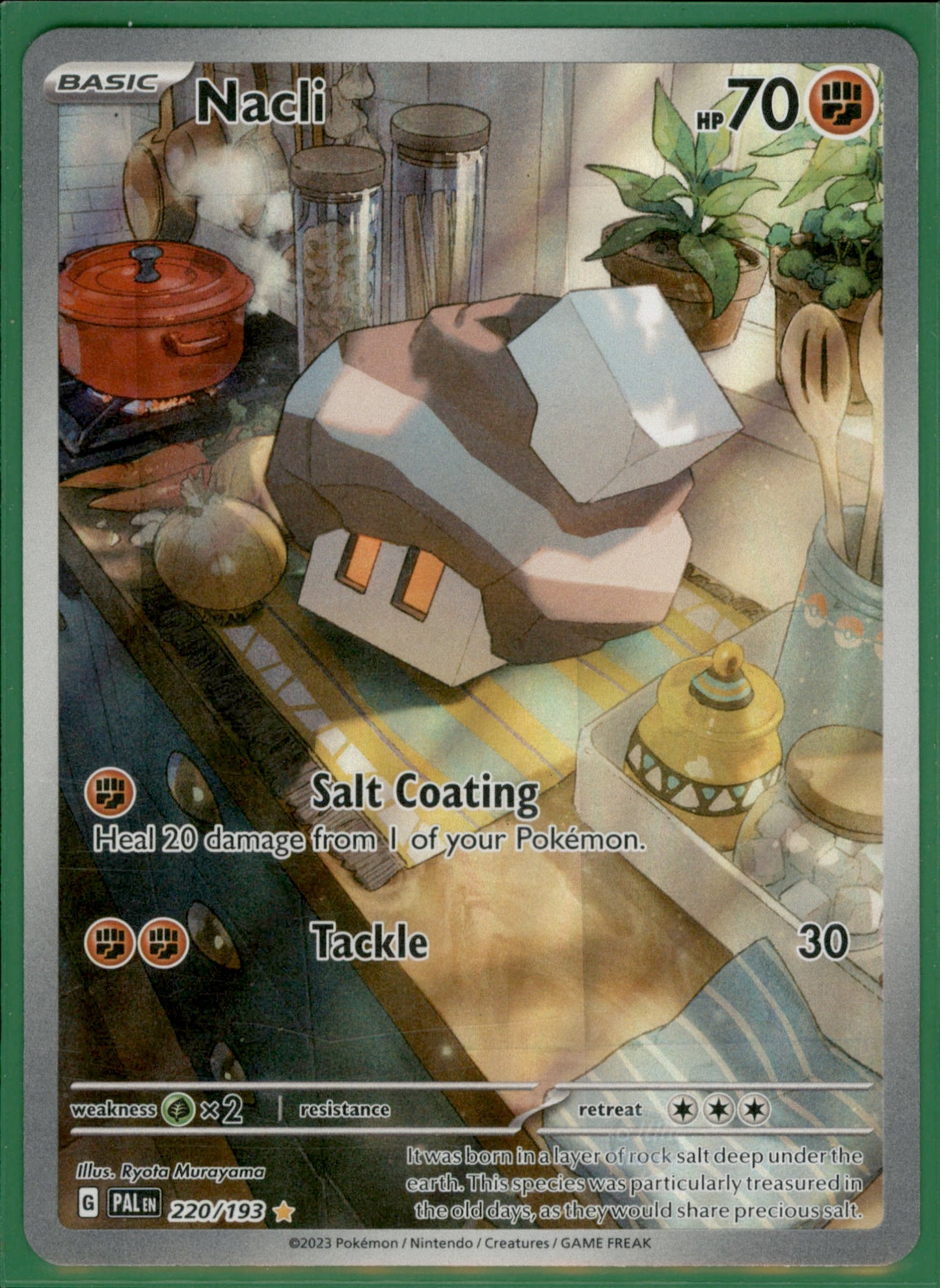 Nacli Illustration Rare SV02: Paldea Evolved 220/193 NM