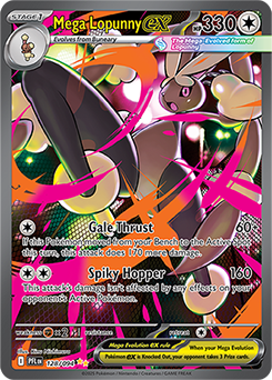Mega Lopunny ex Special Illustration Rare ME02: Phantasmal Flames 128/094 NM