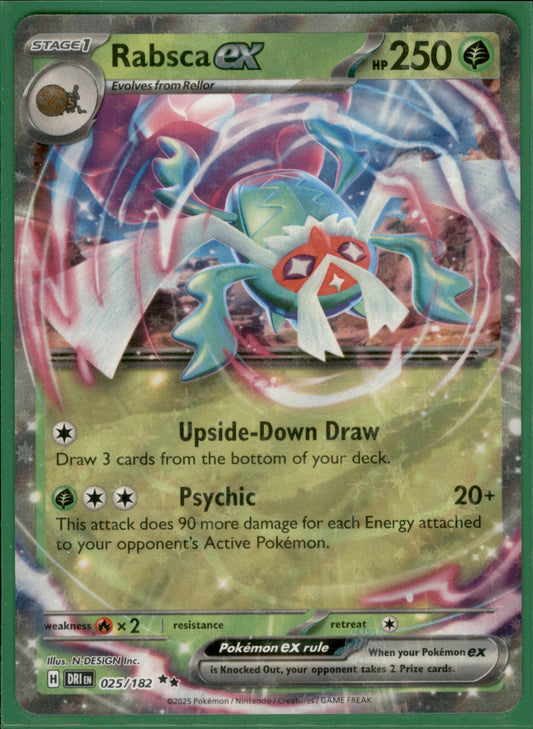 Rabsca ex Double Rare SV10: Destined Rivals 025/182 NM