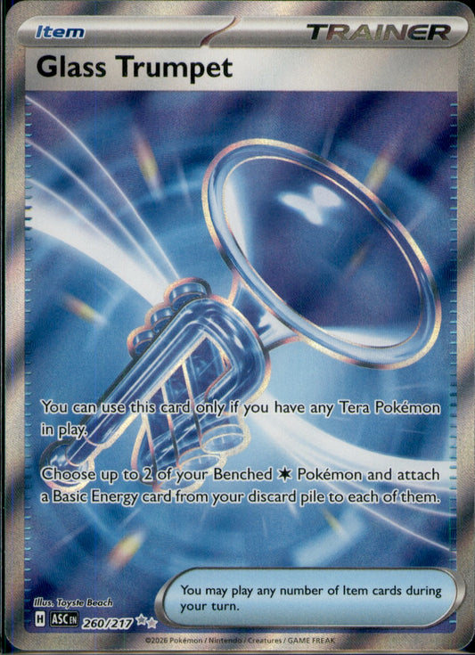 Glass Trumpet Ultra Rare ME: Ascended Heroes 260/217 NM