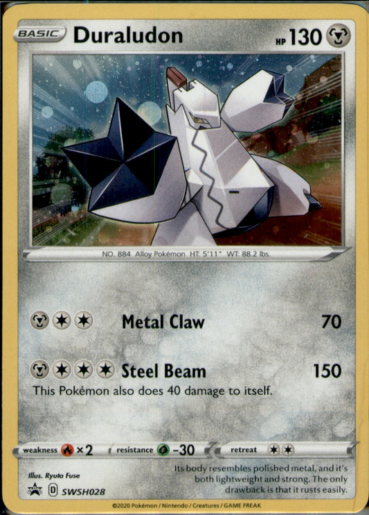 Duraludon Promo SWSH: Sword & Shield Promo Cards SWSH028 NM