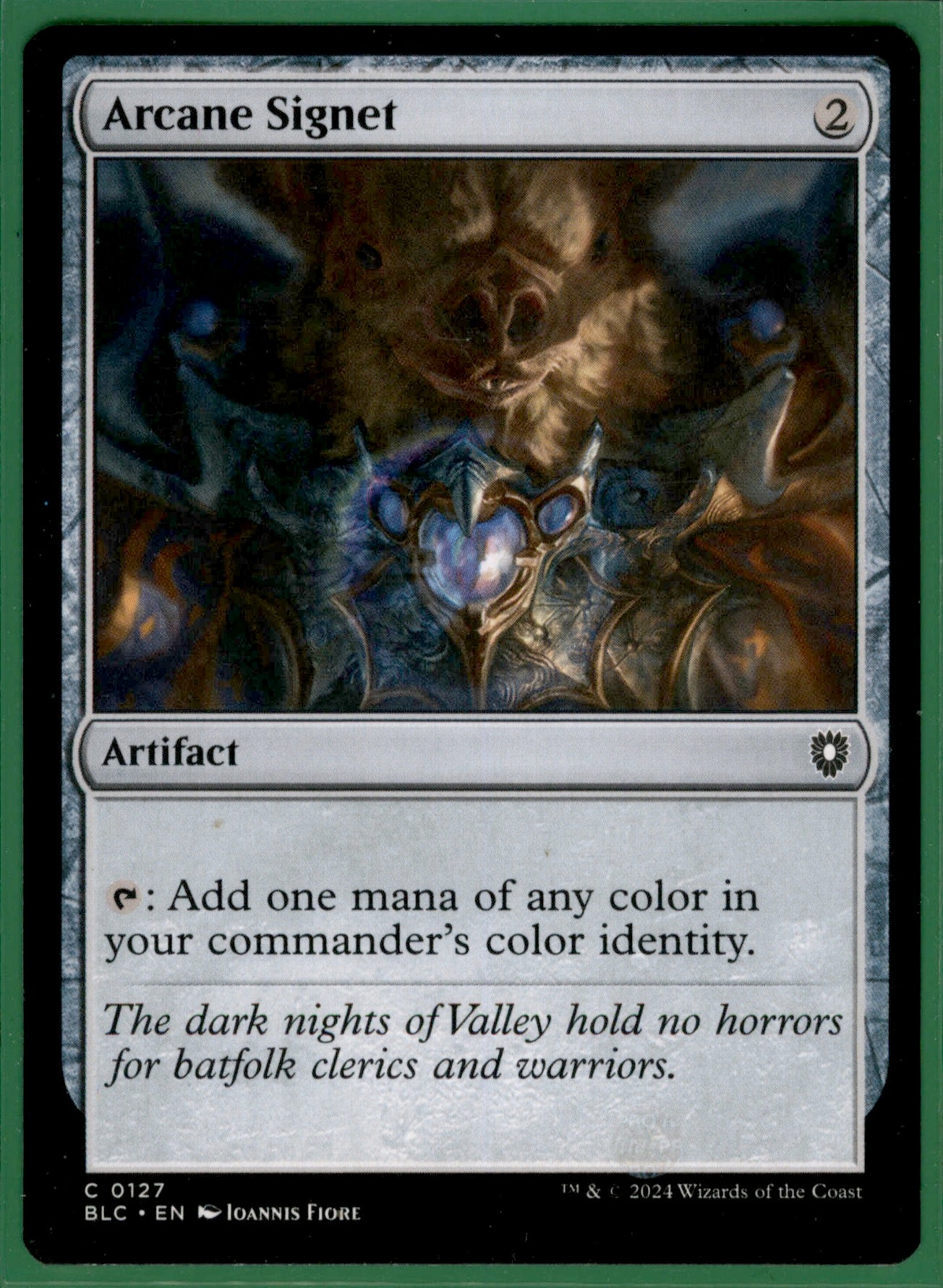 Arcane Signet C Commander: Bloomburrow 127 NM