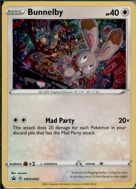Bunnelby - Promo SWSH: Sword & Shield Promo Cards SWSH082 NM