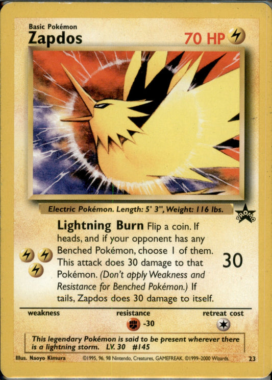 Zapdos Promo WoTC Promo 23/53 NM
