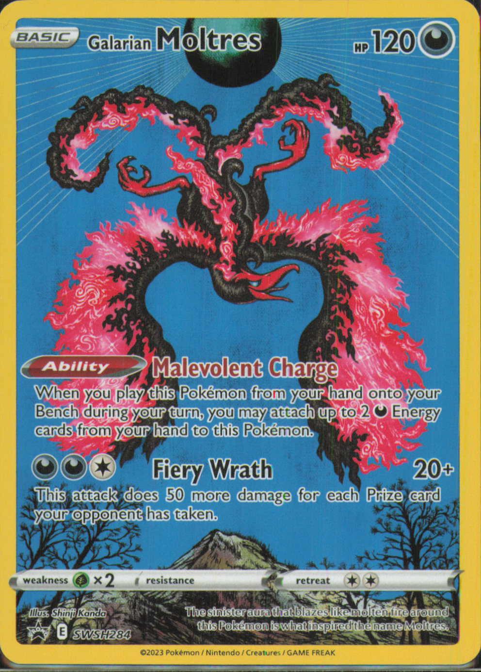 Galarian Moltres Promo SWSH: Sword & Shield Promo Cards SWSH284 NM
