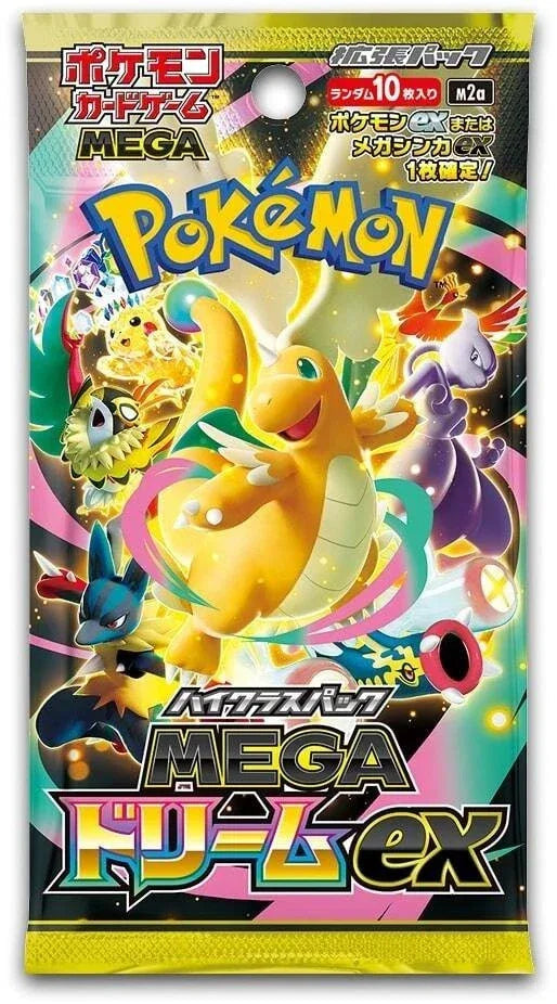 Mega dream Japanese Booster Pack